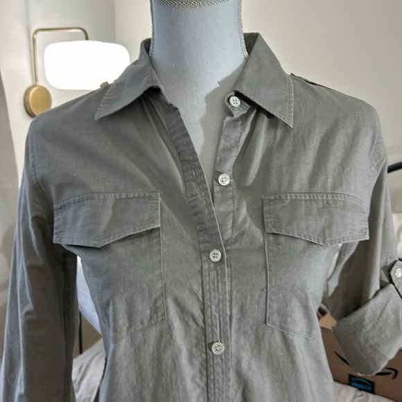 Theory Tunic Duster size 4 Gray - Picture 3 of 7